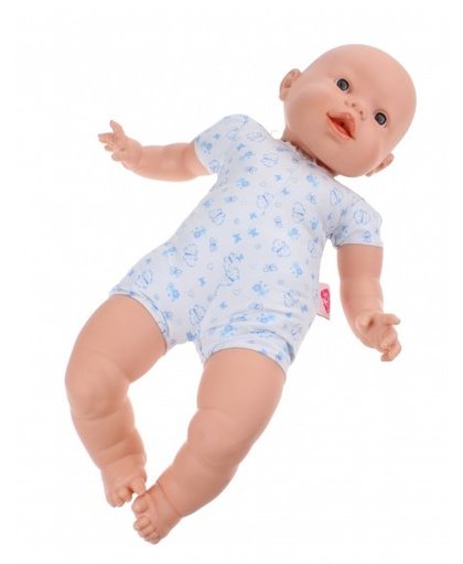 Berjuan babypop Newborn soft body Europees 45 cm jongen