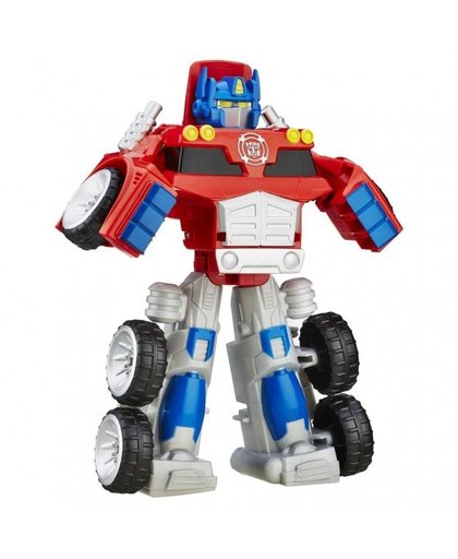 Hasbro Transformers Rescue Bots: Optimus Prime 25 cm rood