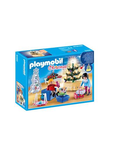 PLAYMOBIL Christmas woonkamer in kerststijl 9495