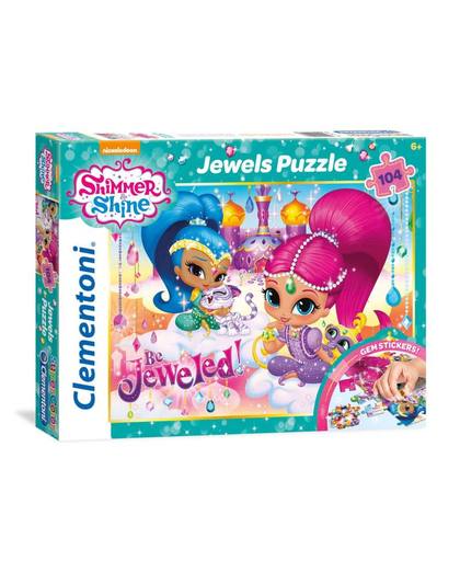Jewels Puzzel Shimmer & Shine, 104st.