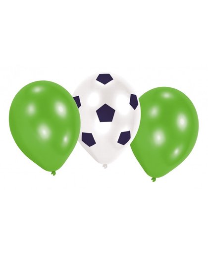 vegaooparty 6 Ballons en latex Football 70 cm Taille Unique