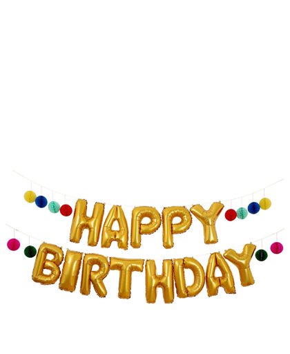 ballon slinger Happy Birthday