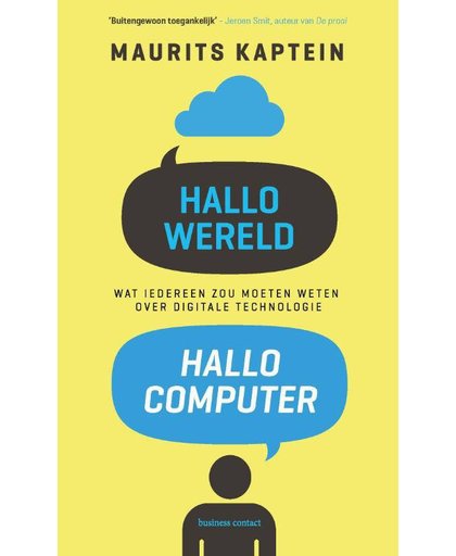 Hallo wereld, hallo computer - Maurits Kaptein