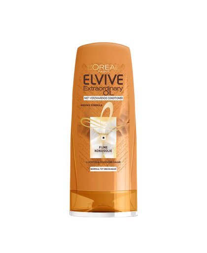 Hair Expert Elvive Extraordinary Oil kokos crèmespoeling 200ml - multiverpakking 6 stuks