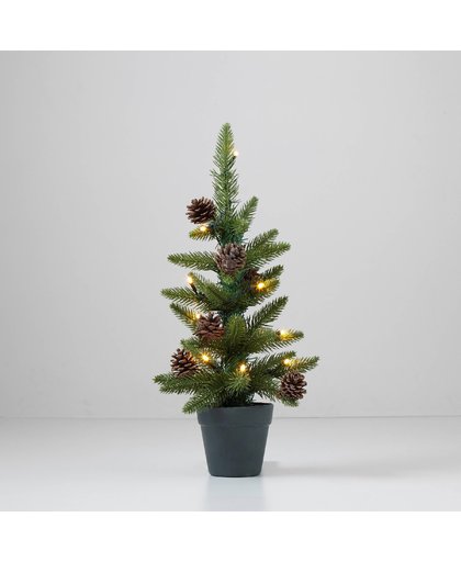 verlichte kerstboom (h45 x ø22)