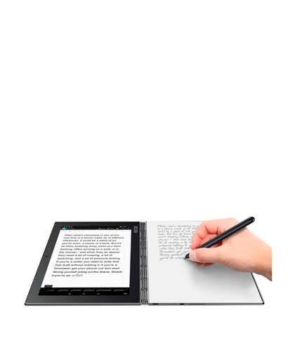 Lenovo YOGA Book Grijs Hybride (2-in-1) 25,6 cm (10.1") 1920 x 1200 Pixels Touchscreen 1,44 GHz Intel® Atom™ x5-Z8550