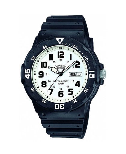 Casio MRW-200H-7BVEF horloge Kwarts (batterij) Armbandhorloge Man Zwart