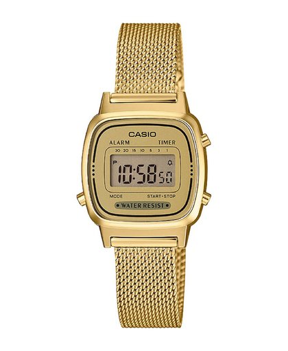 Casio LA670WEMY-9EF horloge Elektronisch Polshorloge Unisex Goud