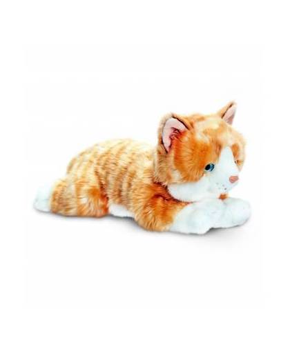 Keel toys pluche rode kat/poes knuffel 35 cm
