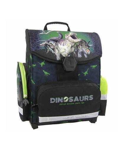 Dinosaurus - ergonomische rugzak - 35.5 cm - groen