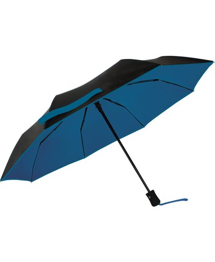 Smati Parapluie & UV Paraplu - UV-bestendig - Opvouwbaar - Stormbestendig - Extra Sterk - Opent en Sluit Automatisch - Zwart - Blauw - Ø97cm