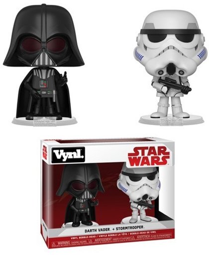 Pop Vynl: Star Wars - Darth Vader and Stormtrooper 2-Pack