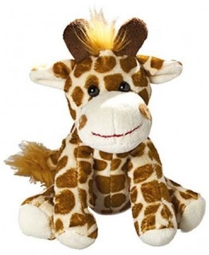 Pluche giraffe knuffel - 24 cm - giraf knuffeldier