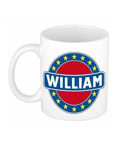 William naam koffie mok / beker 300 ml - namen mokken