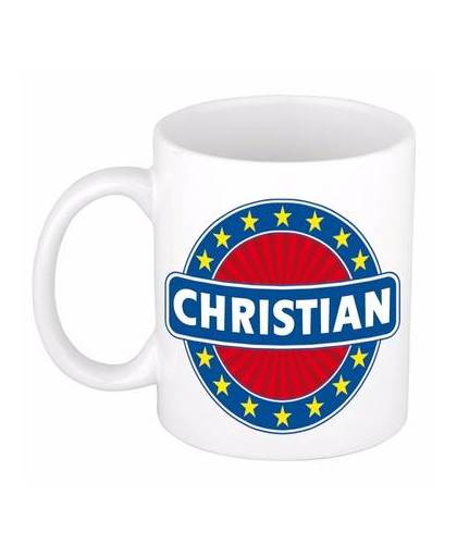 Christian naam koffie mok / beker 300 ml - namen mokken