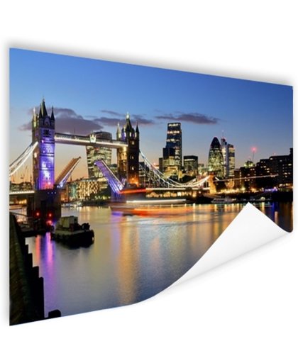 FotoCadeau.nl - Een geopende Tower Bridge Poster 150x75 cm - Foto print op Poster (wanddecoratie)