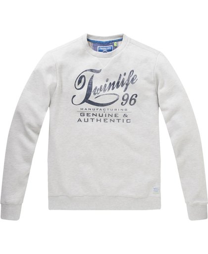 Twinlife Sweater  Grijs - XXXL