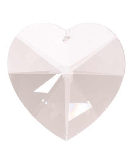 Yogi & Yogini naturals Regenboogkristal hartvorm (5 cm)