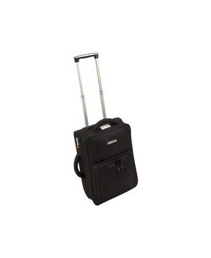 Abbey reistrolley tas handbagage zwart 50 x 36 x 22 cm
