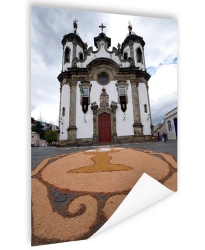 FotoCadeau.nl - Kerk Brazilie  Poster 40x60 cm - Foto print op Poster (wanddecoratie)