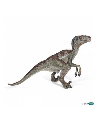 Plastic velociraptor dinosaurus 15 cm