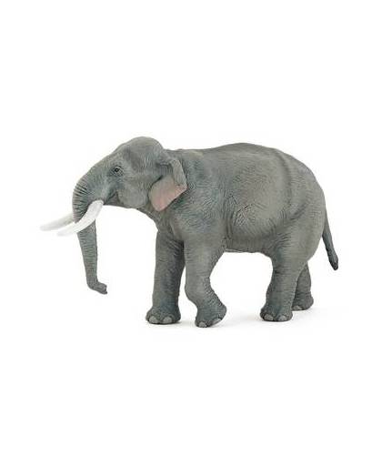 Plastic aziatische moeder olifant 14.5 cm