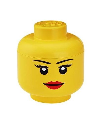 LEGO Iconic Girl klein opbergbox - geel