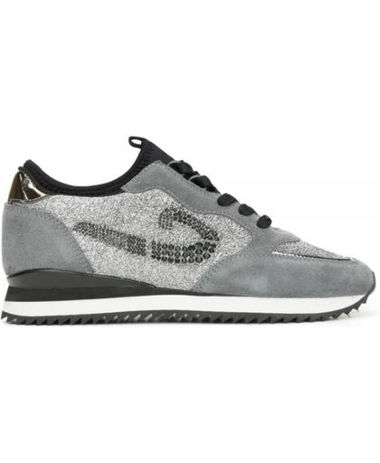 Cruyff Parkrunner glitter zilver sneakers dames (s)