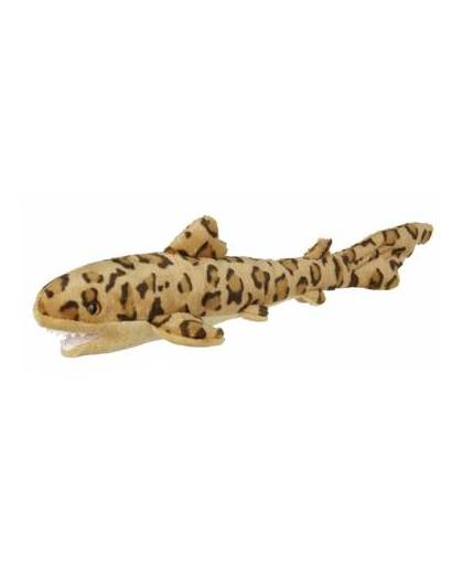 Pluche luipaard haai knuffel 60 cm