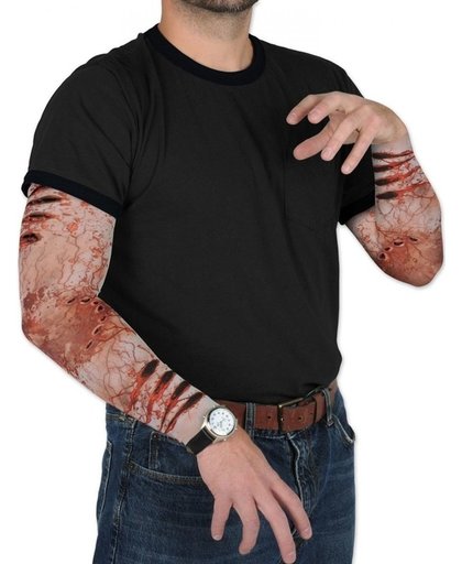 Halloween - Zombie Halloween verkleedaccessoire mouwen voor volwassenen