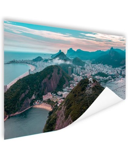FotoCadeau.nl - Berglandschap Rio de Janeiro Poster 150x75 cm - Foto print op Poster (wanddecoratie)