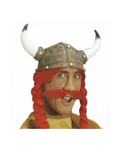Rode viking snor