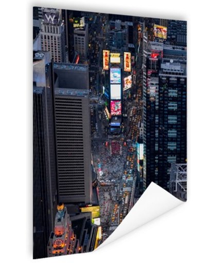 FotoCadeau.nl - Times Square  Poster 120x180 cm - Foto print op Poster (wanddecoratie)