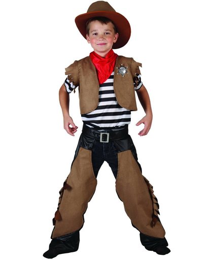 Verkleedkostuum voor jongens Cowboy Carnavalskleding - Verkleedkleding - 134/146