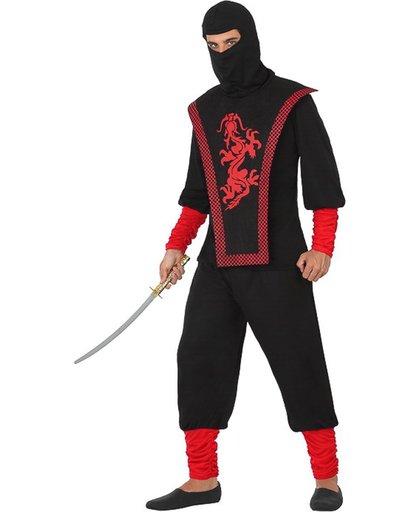 Verkleedkleding voor volwassenen - Ninja - Maat XS/S
