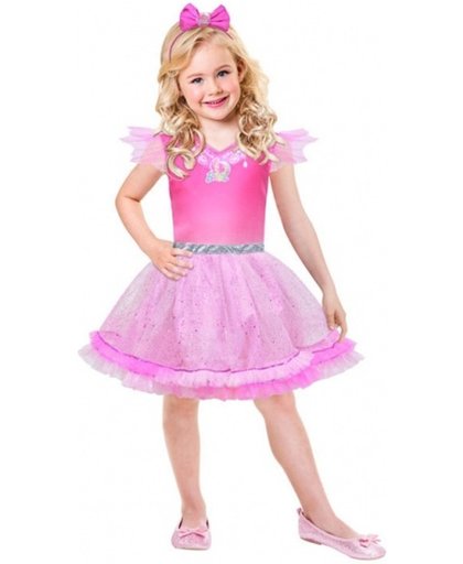 Amscan Verkleedpak Barbie Meisjes Roze 8-10 Jaar