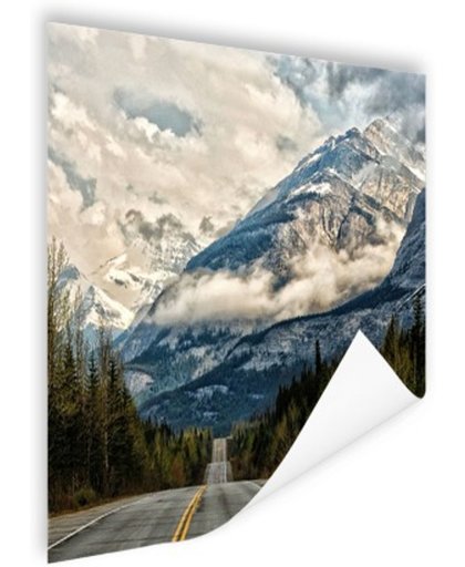 FotoCadeau.nl - Canadees berglandschap Poster 60x40 cm - Foto print op Poster (wanddecoratie)
