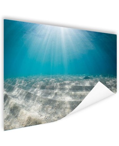 FotoCadeau.nl - Zonlicht op de zeebodem Poster 150x75 cm - Foto print op Poster (wanddecoratie)