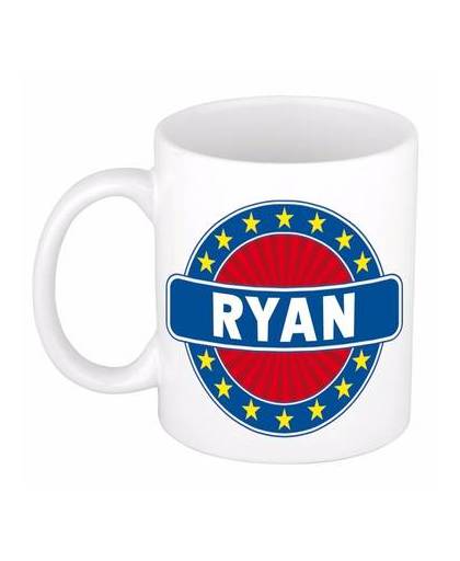 Ryan naam koffie mok / beker 300 ml - namen mokken