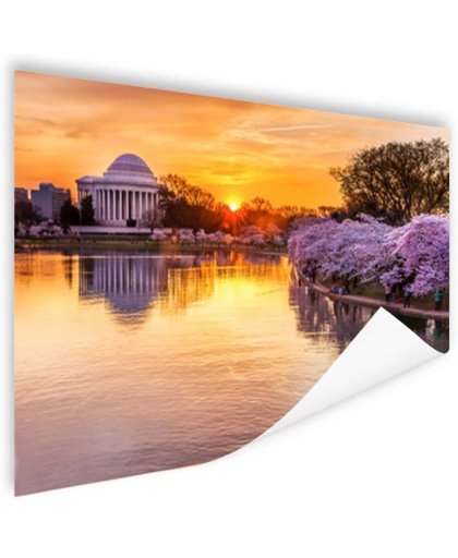 FotoCadeau.nl - Jefferson Memorial Washington DC Poster 90x60 cm - Foto print op Poster (wanddecoratie)