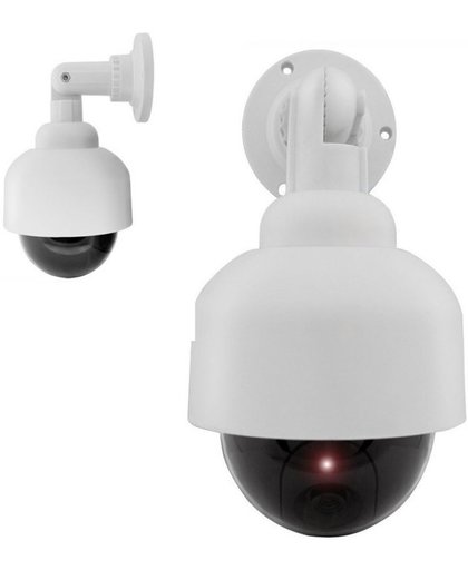 Dummy beveiligingscamera draadloos - 360 graden draaibaar - veiligheidscamera met LED