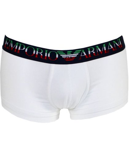 Emporio Armani Boxershort White-Black Logo-XL