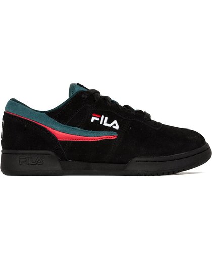 Fila Original Fitness S Sneakers Heren - Black / Red / Atlantic Deep