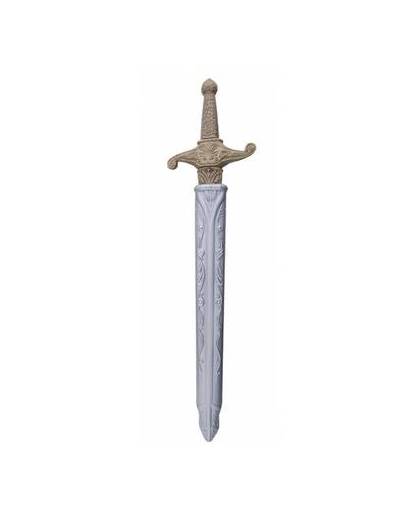 Ridder zwaard goud met zilveren schede 60 cm