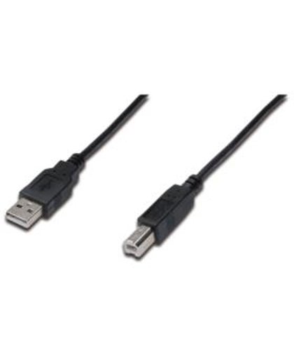 ASSMANN Electronic AK-300102-010-S USB-kabel 1 m USB A USB B Mannelijk Zwart