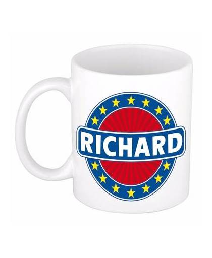 Richard naam koffie mok / beker 300 ml - namen mokken