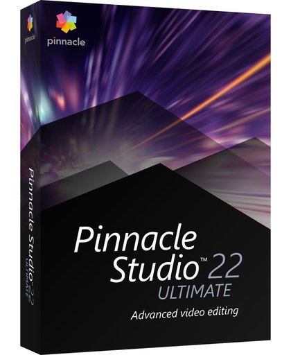 Pinnacle Studio 22 Ultimate - Nederlands / Engels / Frans - Windows Download