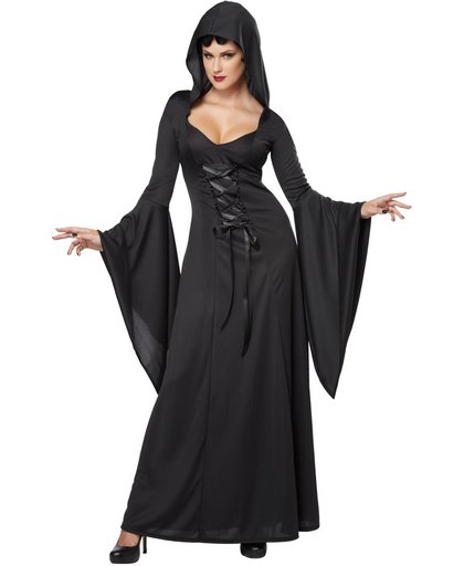 "Zwarte heksen kostuum voor vrouwen Halloween  - Verkleedkleding - Large"