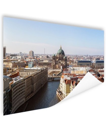 FotoCadeau.nl - Berlijns stadsbeeld met kathedraal Poster 90x60 cm - Foto print op Poster (wanddecoratie)