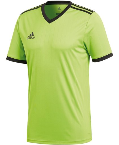 adidas Tabela 18 SS Jersey Teamshirt Heren Sportshirt - Maat XL  - Mannen - groen/zwart